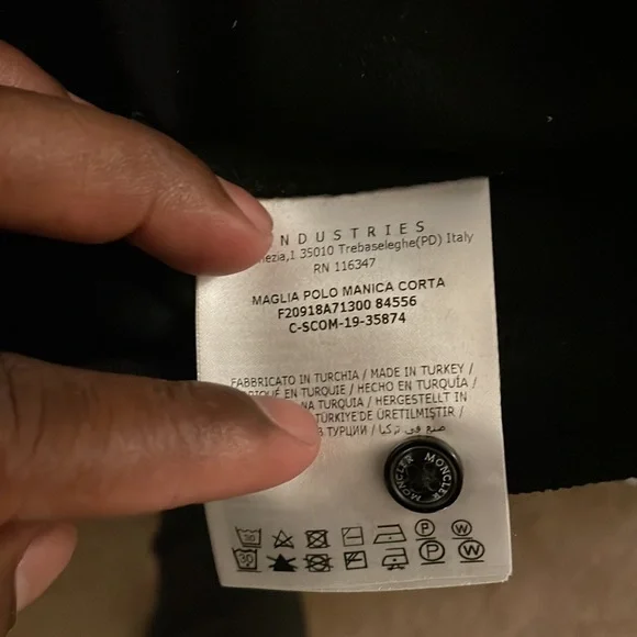 Moncler polo shirt - Picture 7 of 9